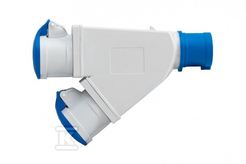 Adapter kempingowy wtyk 16A 3p, gniazdo - 73105
